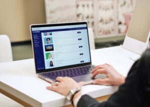 Photographer looking at the GotPhoto dashboard