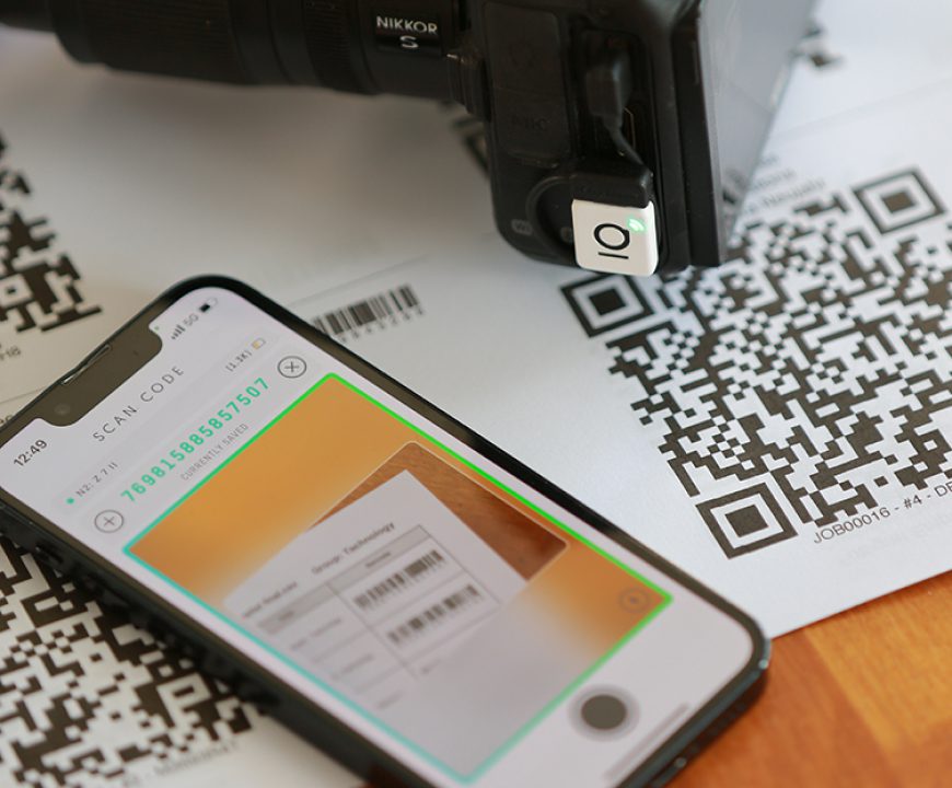 Entagged and Barcode & QR Scanning