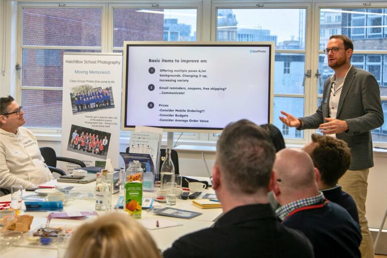 GotPhoto's Michael Baird speaks at the UK Roadshow 2025