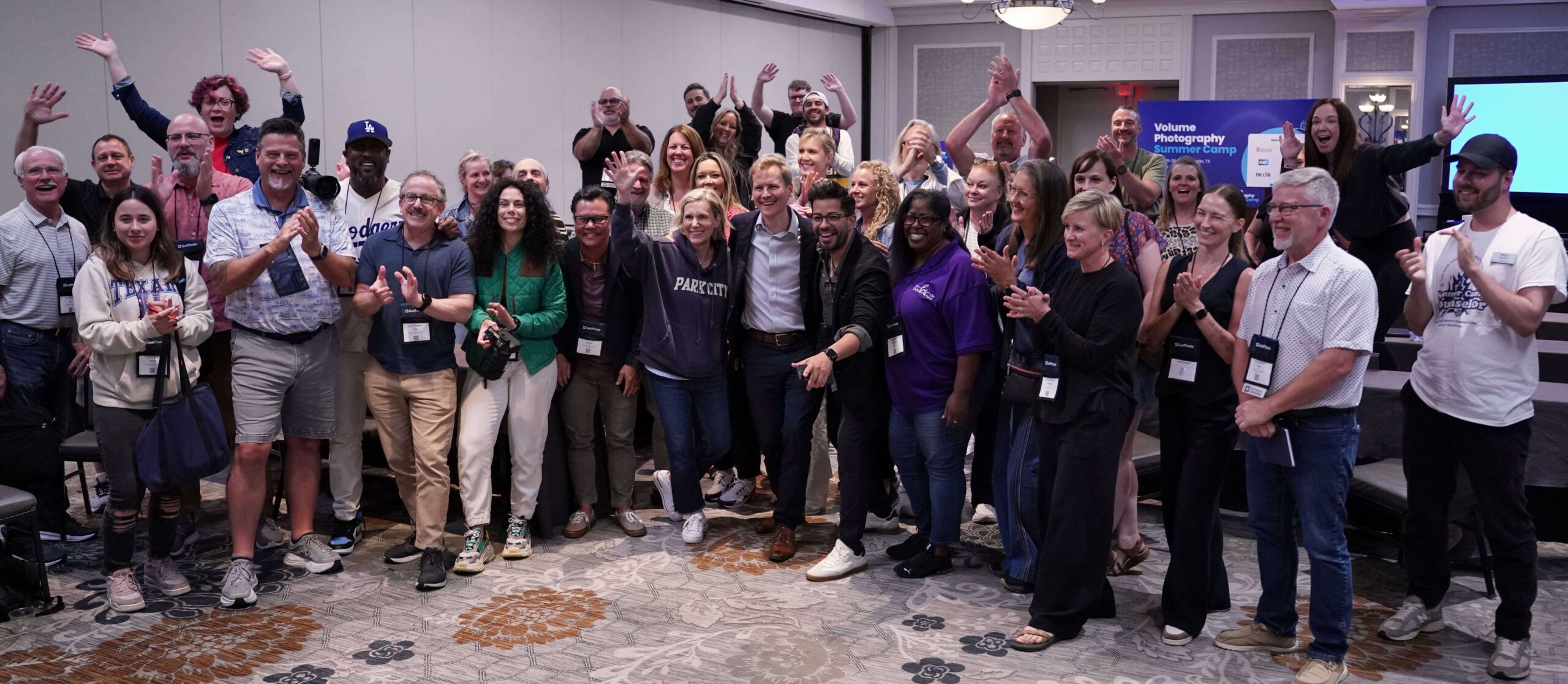 A group of happy GotPhoto users